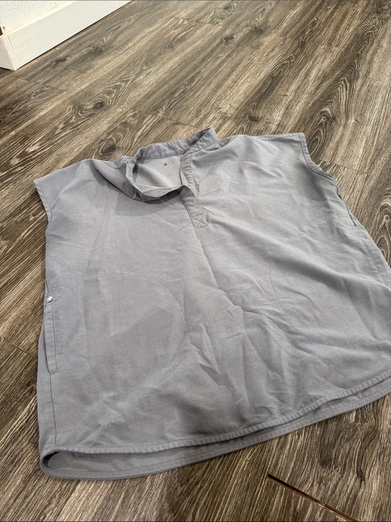Figs Tops - Light grey Rafaela figs scrub top
